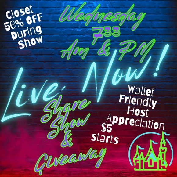 Current Show Flyer LIVE Party Share Show - Picture 6 of 9